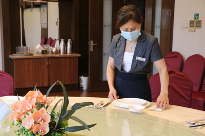 下沙餐饮管理部·江韵阁 以热忱传递温暖，以专业服务师生